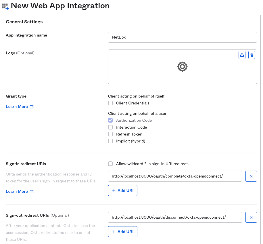 Web app integration